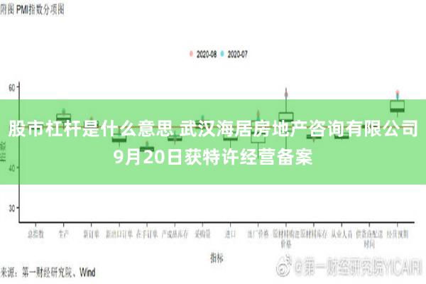 股市杠杆是什么意思 武汉海居房地产咨询有限公司9月20日获特许经营备案