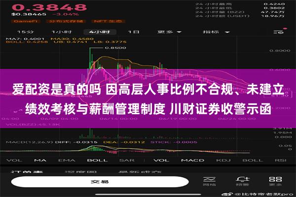 爱配资是真的吗 因高层人事比例不合规、未建立绩效考核与薪酬管理制度 川财证券收警示函